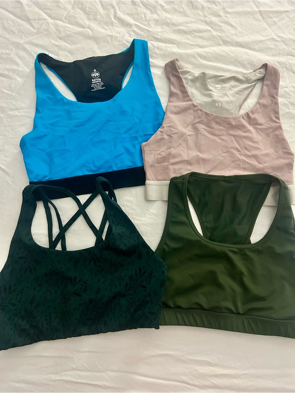 Senita Athletics sports bra bundle S/XS